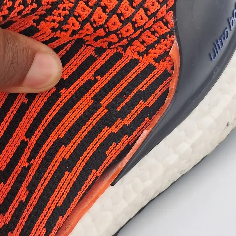 Size 10.5 - adidas UltraBoost 5.0 DNA Laceless Solar Red Black - GX8965